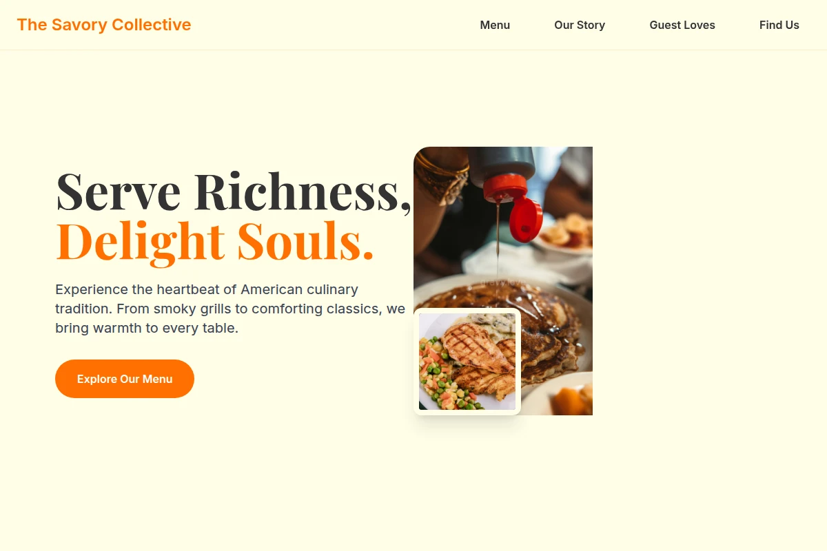 Infusion American Food