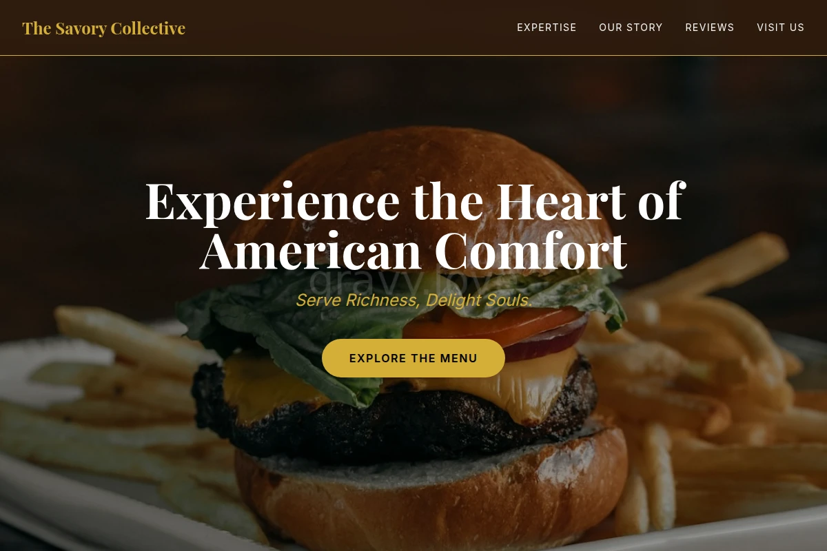 Hearty American Food