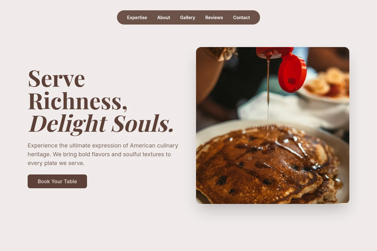 Chef American Food