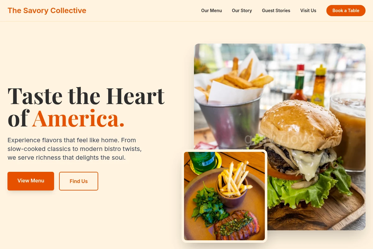Bistro American Food