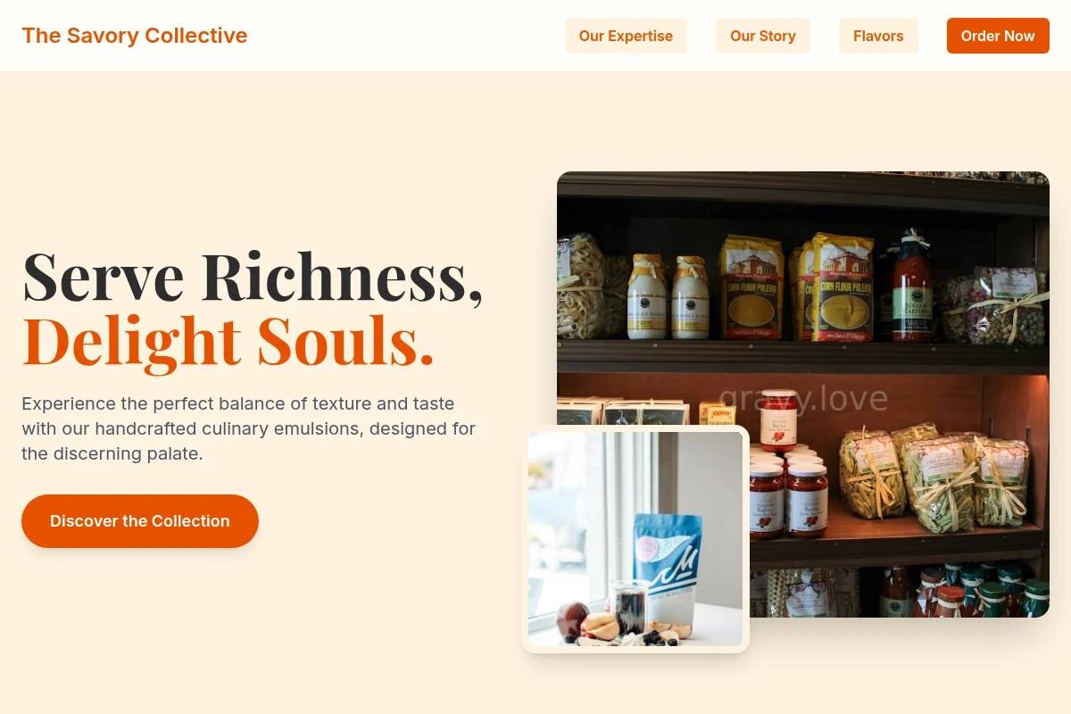 Emulsion Specialty Food